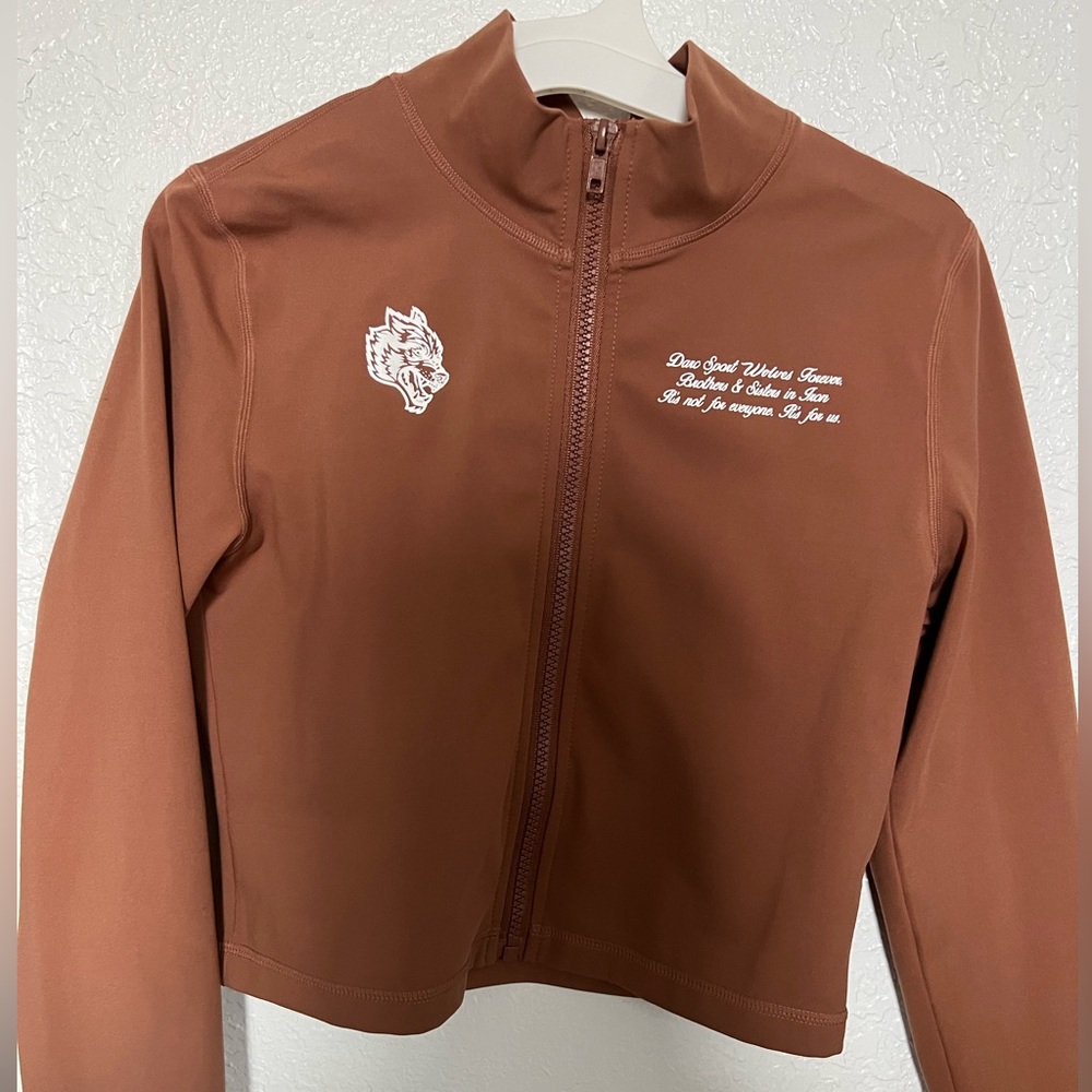 Darc sport cropped zip up